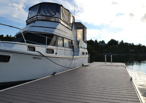 Schwimmponton - RESIDENTIAL  - CONOLIFT - Anker / für Yachthafen / Stahl