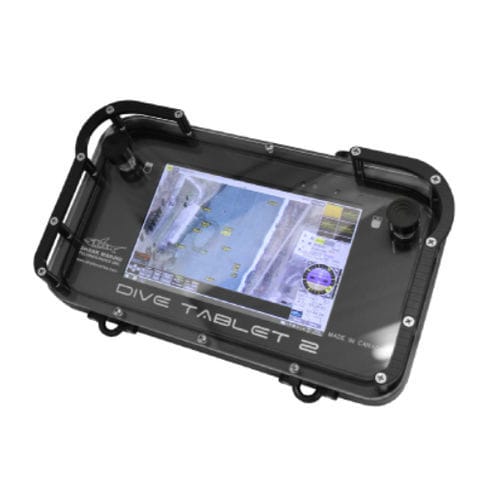 Führungs- und Lokalisierungssystem durch Unterwasserschallgerät zum Tauchen / mit Sonar - DIVE TABLET 2 - Shark Marine Technologies