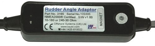 Ruderlage-Standanzeige - 3165  - Oceanic Systems - für Boot / analog / NMEA 2000®
