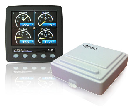 Display für Boot - 3340 - Oceanic Systems - für Segelboot / Multifunktion / digital