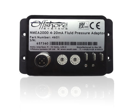 Druck-Standanzeige - 4601 - Oceanic Systems - für Boot / analog / NMEA 2000®