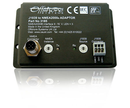 Network Gateway / J1939 zu NMEA 2000® - 3185 J1939 - Oceanic Systems - für Boote