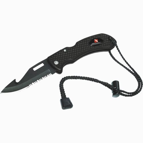 Tauchmesser - KN VEN BK - Beaver - mit doppelter Schneide / Klapp / Taschen