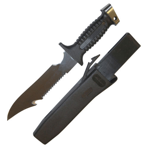 Tauchmesser - Hammerhead  - Beaver - mit doppelter Schneide