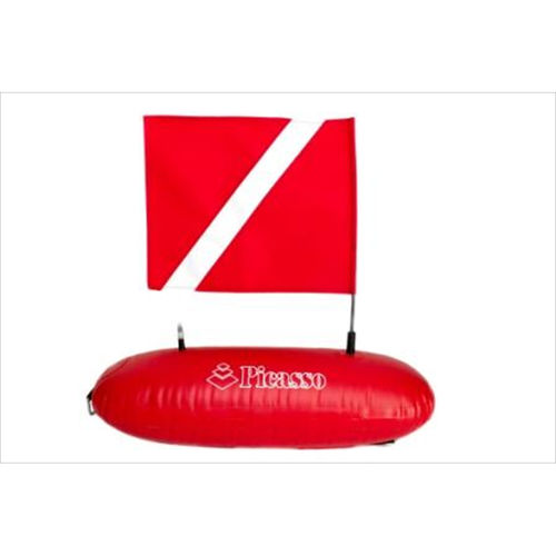 Signal-Taucher-Boje - BLUEWATER  - Picasso SG - Hypalon® / rot / weiß