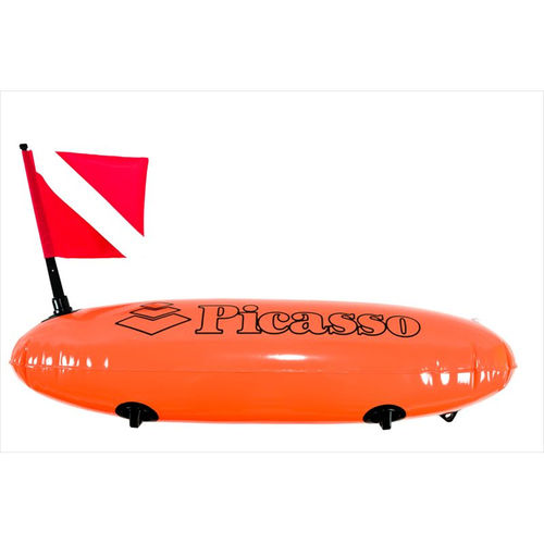 Signal-Taucher-Boje - Torpedo  - Picasso SG - PVC / aufblasbar