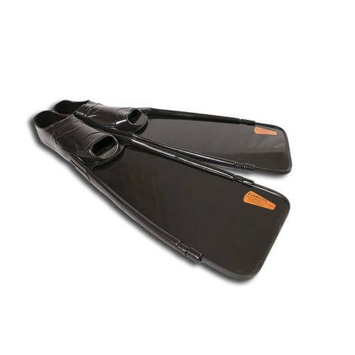 Flosse zum Speerfischen - BLACK SHORT - Leaderfins - Glasfaser