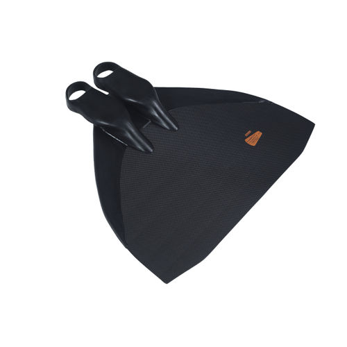 Monoflosse für Apnoe-Taucher - HYPER CARBON - Leaderfins - Carbon