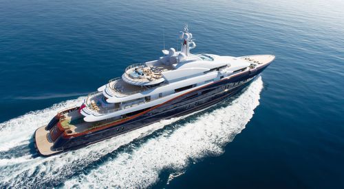 Megayacht für Kreuzfahrten - NIRVANA  - Oceanco - mit Steuerhaus / 6 Kabinen / Stahl