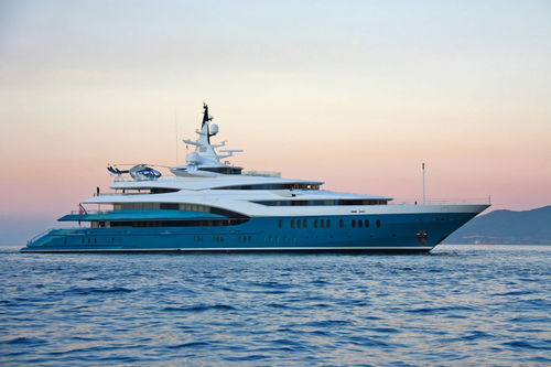 Megayacht für Kreuzfahrten - SUNRAYS - Oceanco - Raised Pilothouse / mit Pool / mit Helikopterdeck
