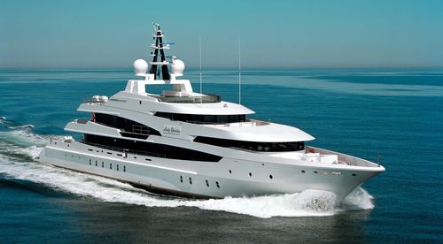 Megayacht für Kreuzfahrten - Lady Maja I - Oceanco - mit Steuerhaus / 5 Kabinen / Stahl