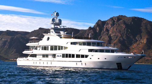 Megayacht für Kreuzfahrten - LUCKY LADY  - Oceanco - mit Steuerhaus / 5 Kabinen / Stahl
