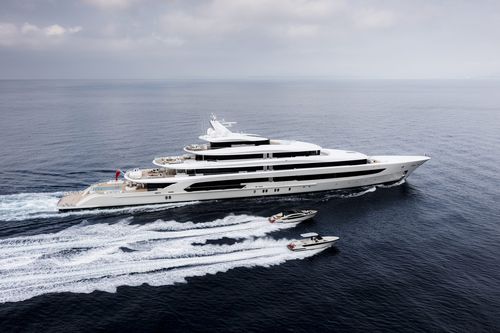 Megayacht für Kreuzfahrten - H3 - Oceanco - Raised Pilothouse