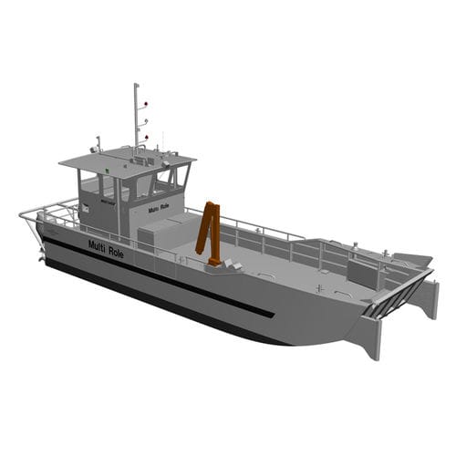 Arbeitsboot Berufsschiff - McMullen & Wing - Innenborder / Aluminium