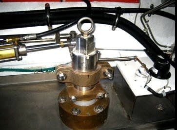 Zylinder für Yacht - RUDDER UPPER HOLDER - Aritex - hydraulisch / zum Lenken