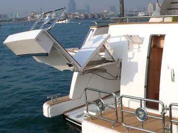 Tür für Yacht - Aritex - Heck