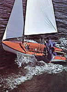Zweihandjolle - CL CODE 40 - CL Sailboats - für Schulen / mit einfachem Trapez / symmetrischer Spinnaker