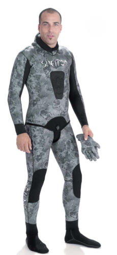 Nassanzug zum Speerfischen - BLACK DIAMOND CAMO - SPETTON - zweiteilig / 3 mm / 5 mm