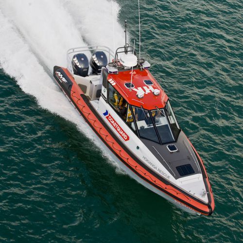 Patrouillenboot Berufsschiff - 950 QRV - AMF Boat Company - Rettungsboot / Außenborder / Aluminium
