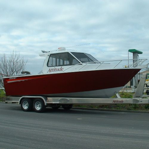 Arbeitsboot Berufsschiff - Commercial 820 - AMF Boat Company - Inboard-Hydrojet / Diesel / Aluminium