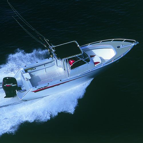 Außenborder-Konsolenboot - Viper 720 - AMF Boat Company - mit Mittelkonsole / Sportfischer / T-Top