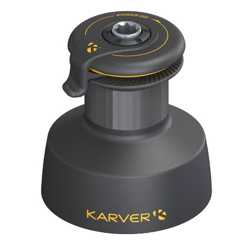 4-Gang-Winsch - KPW110 - KARVER SYSTEMS - anodisiertes Aluminium