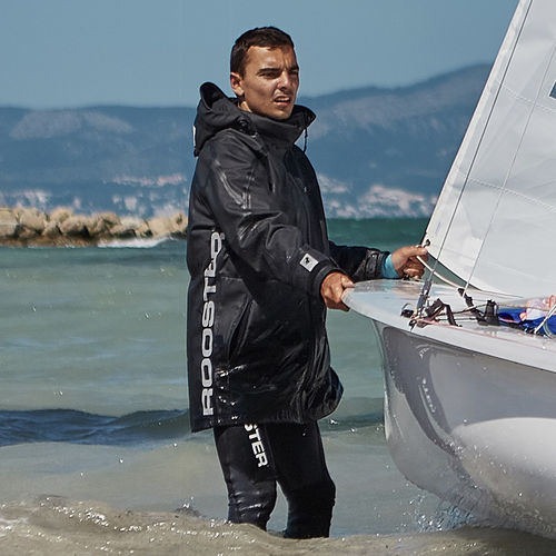 Küstenfahrt-Jacke - PRO AQUAFLEECE - Rooster Sailing Limited - wasserdicht / atmungsaktiv / mit Fleecefutter