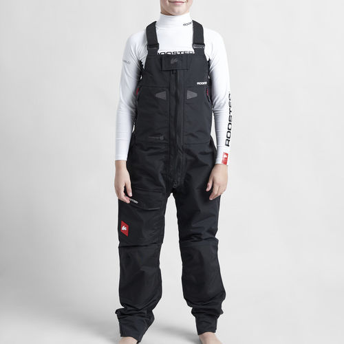 Küstenfahrt-Latzhose - PASSAGE 3 - Rooster Sailing Limited - für Kinder / wasserdicht / Fleece
