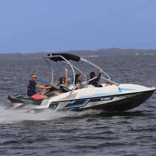 Wasserstrahlantriebs-Runabout - WAVE BOAT 525 - SEALVER - Bowrider / Wasserski / Wakeboard