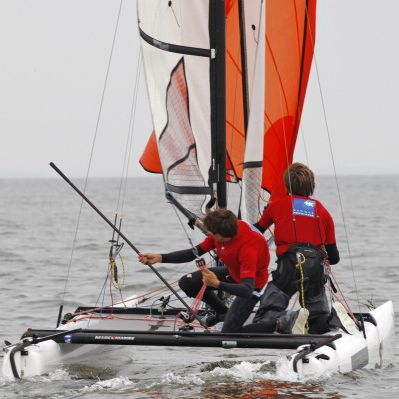Regatta-Sportkatamaran - SL16 - SIRENA VOILE - Zweihand / mit einfachem Trapez / SL 16