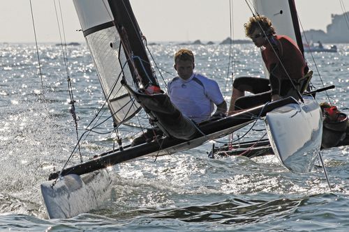 Freizeit-Sportkatamaran - SL5.2 - SIRENA VOILE - für Schulen / Zweihand / mit Doppeltrapez
