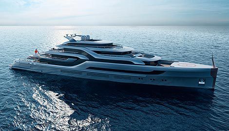 Megayacht für Kreuzfahrten - BLADE88 - Dunya Yachts - Raised Pilothouse / mit Pool / mit Helikopterdeck