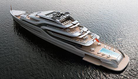 Megayacht für Kreuzfahrten - BLADE100 - Dunya Yachts - Raised Pilothouse / mit Pool / mit Helikopterdeck