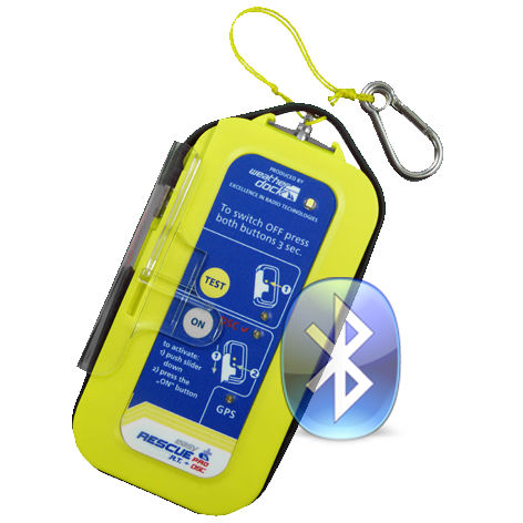 Sender für Schiffe - A040 easyRESCUE-PRO (BT) - Weatherdock AG - für Mann-über-Bord-Alarm