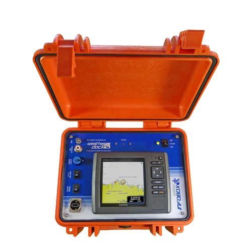AIS für Boot - easyINFOBOX A053 - Weatherdock AG - Empfänger B-Klasse / mit Display