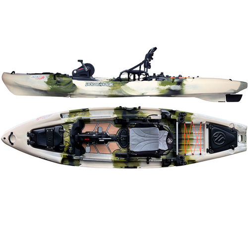 Sit-on-Top-Kajak - Big Rig FD - Jackson Kayak - für Angelsport / für Erwachsene / 1 Platz