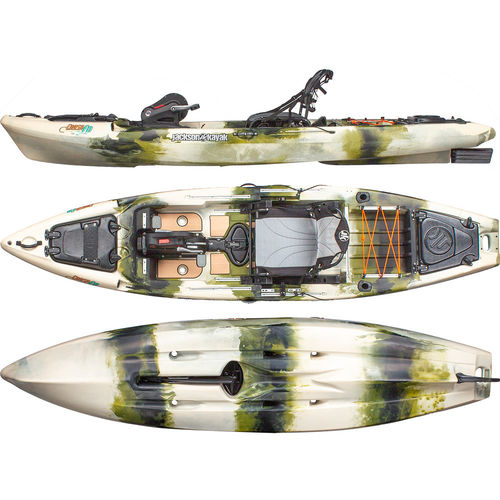 Sit-on-Top-Kajak - Coosa FD - Jackson Kayak - für Angelsport / für Erwachsene / 1 Platz