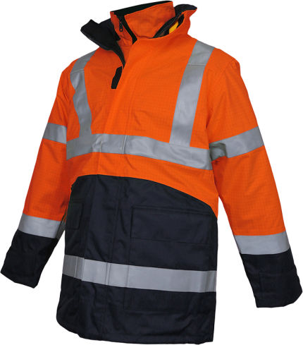Navigationsjacke - PARKA DRAKKAR GOLD HV - ALLMER - atmungsaktiv / wasserdicht / Kapuzen