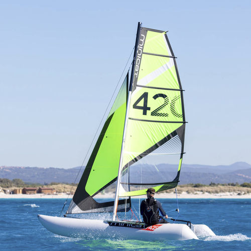 Aufblasbarer Sportkatamaran - 420 INSTINCT - MiniCat Worldwide - Einhand / Mehrfach / zerlegbar