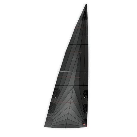Großsegel - DELTA Voiles - für Regattasegelboot / Triradial-Schnitt / Polyester