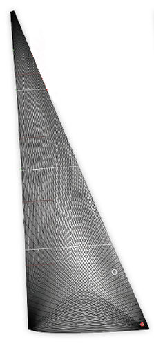 Vorsegel - DELTA Voiles - für Regattasegelboot / Carbon / Kevlar®