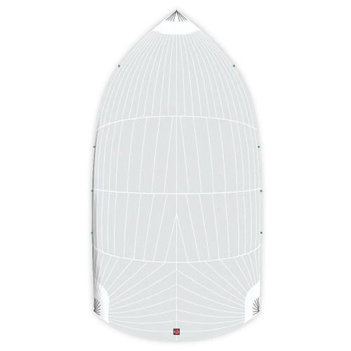 Symmetrischer Spinnaker - CODE S1 VMG - DELTA Voiles - für Regattasegelboot / Triradial-Schnitt