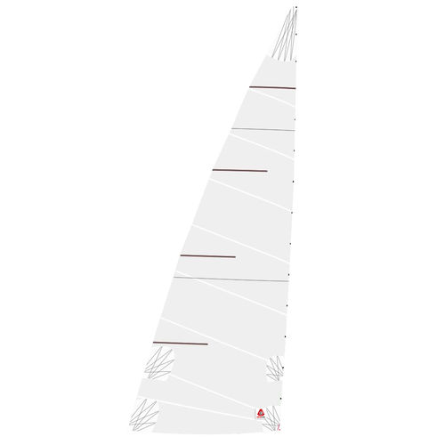 Großsegel - DELTA Access* - DELTA Voiles - für Fahrtensegelboote / cross-cut / Polyester
