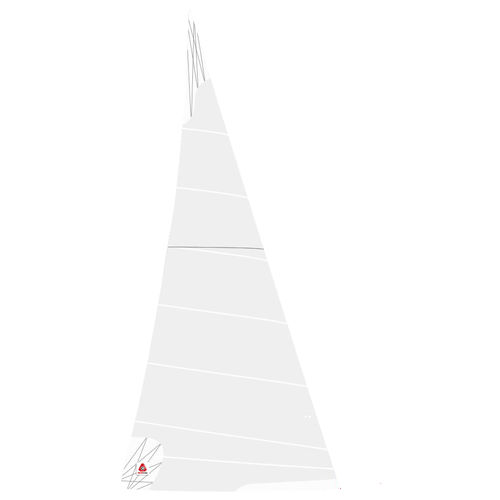 Vorsegel - GSE DELTA Access* - DELTA Voiles - für Fahrtensegelboote / cross-cut / Polyester