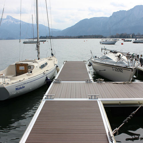 Schwimmponton - PMS DockMarine - Anker / für Yachthafen / für Boot