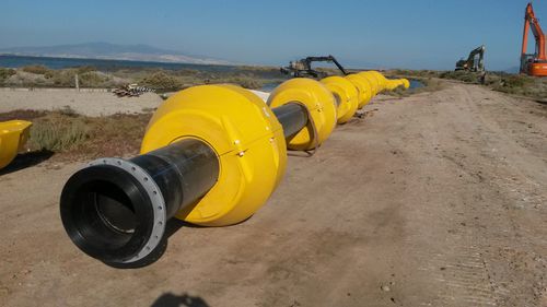 Schwimmkörper für Pipeline - dredge - PMS DockMarine
