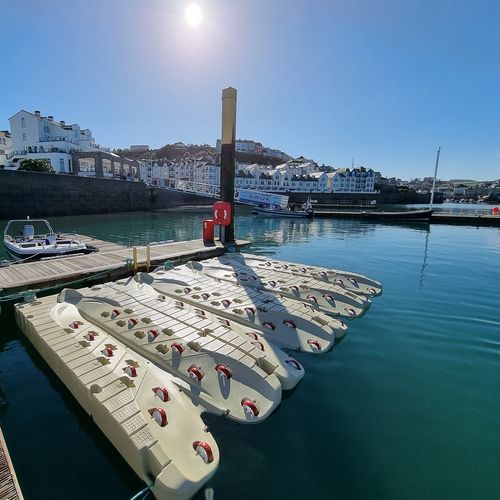 Schwimmponton - Jetport Plus - PMS DockMarine - modular / zur Trockenlagerung von Jet-Skis / für Yachthafen