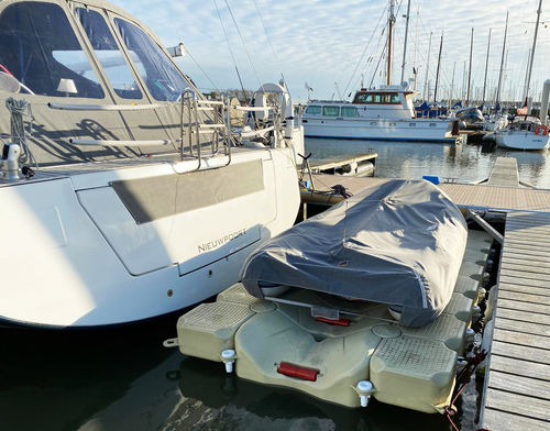 Schwimmponton - Flexiport - PMS DockMarine - modular / zur  Trockenlagerung / für Yachthafen