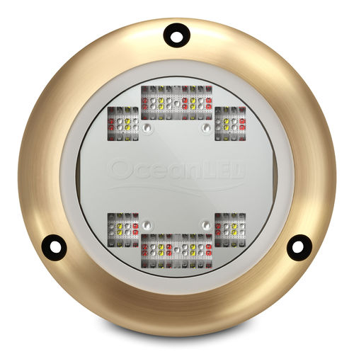 Unterwasserbeleuchtung für Boot - Sport S3166s - OceanLED - LED RGBW / für Oberflächenmontage / mehrfarbig