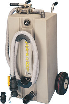 Mobiles Entleersystem - Waste Caddy - Todd Marine Products - für Boot